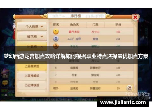 梦幻西游龙宫加点攻略详解如何根据职业特点选择最优加点方案 梦幻西游龙宫加点攻略详解如何根据职业特点选择最优加点方案